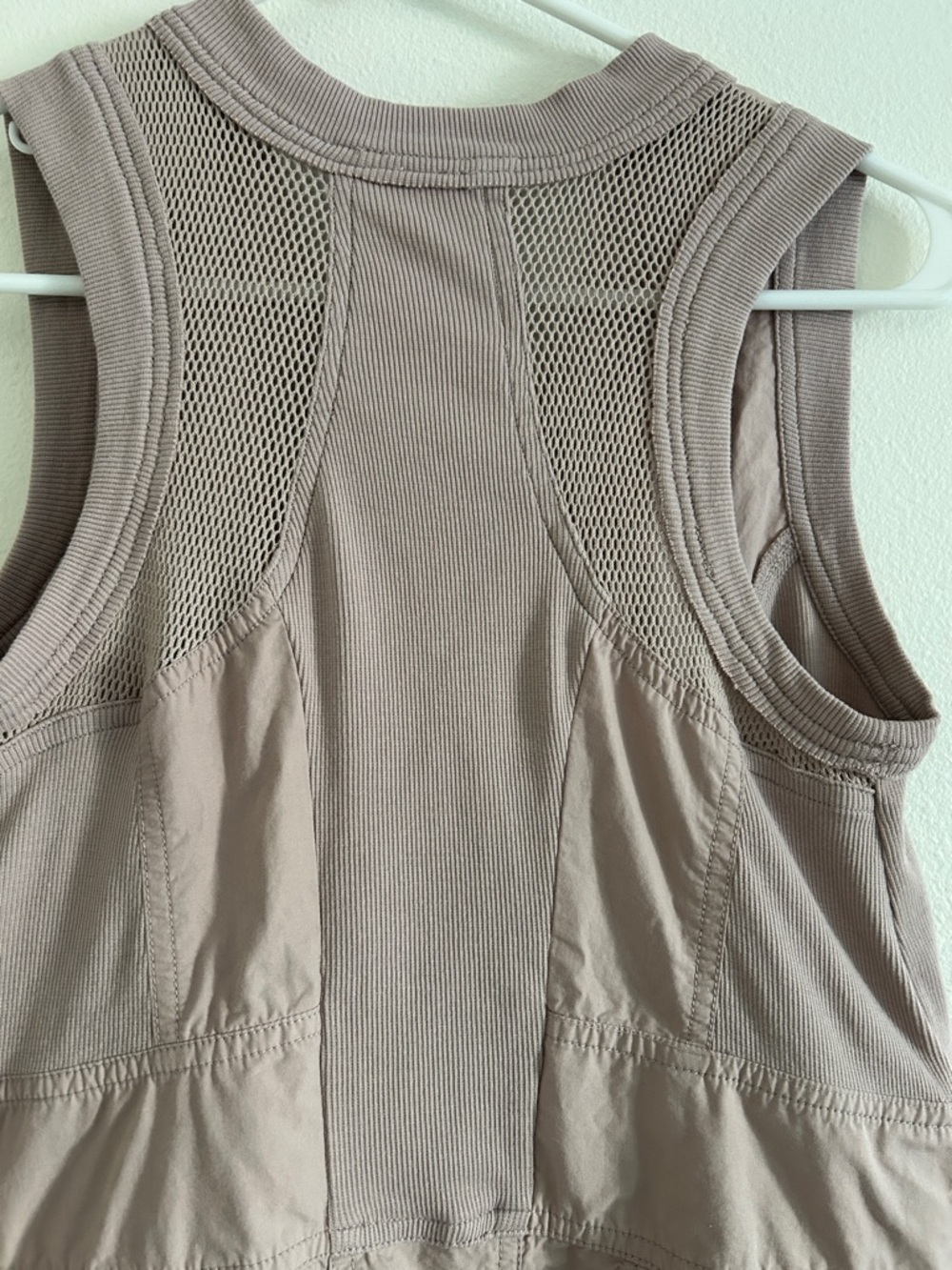Anthropologie Daily Ritual Trek Utility Dress Lt Pink XXS - Picture 5 of 6